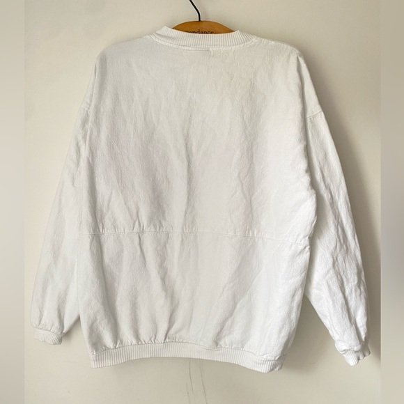 Vintage Sweatshirt Women’s Large Bar Harbor Maine Crewneck Made in the USA White - Picture 2 of 8